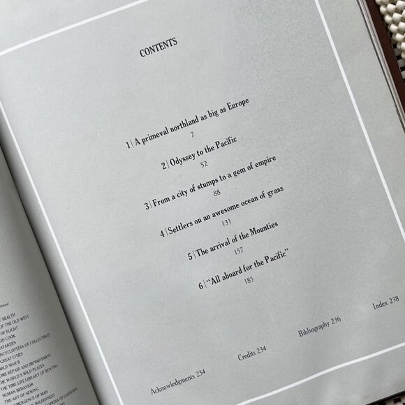 The Canadians The Old West Series Time Life Vintage Book 3hd Printing 1981 - Picture 3 of 15